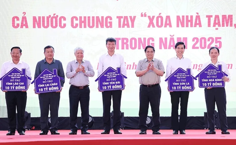 “1 mục tiêu, 2 phát huy và 3 bảo đảm” trong thực hiện phong trào thi đua “xóa nhà tạm, nhà dột nát” trong phạm vi cả nước