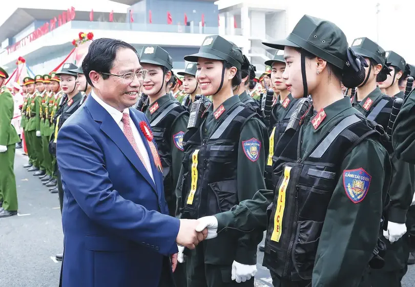 Xây dựng lực lượng Cảnh sát cơ động “pháp luật sắc, nghiệp vụ tinh, công nghệ giỏi, ngoại ngữ tốt, hình ảnh đẹp”