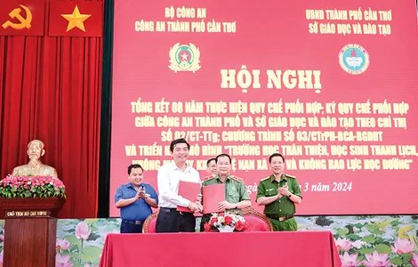 Tăng cường phối hợp trong công tác giữ gìn an ninh trật tự