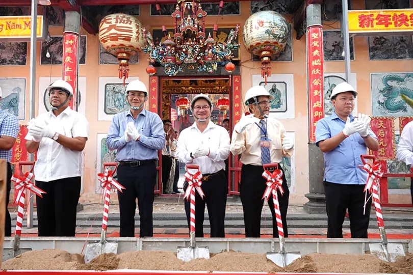 Khởi công công trình tu bổ, tôn tạo Di tích quốc gia Hiệp Thiên Cung