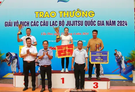 Kết thúc Giải vô địch các CLB JuJitsu quốc gia năm 2024