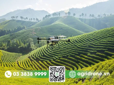 AgriDrone hướng dẫn sử dụng máy bay phun xịt thuốc DJI T25