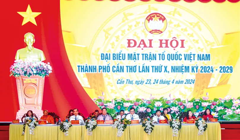Long trọng tổ chức Đại hội đại biểu MTTQVN TP Cần Thơ lần thứ X