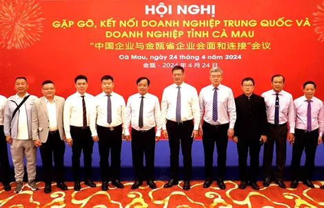 Cà Mau tìm kiếm cơ hội hợp tác với doanh nghiệp Trung Quốc