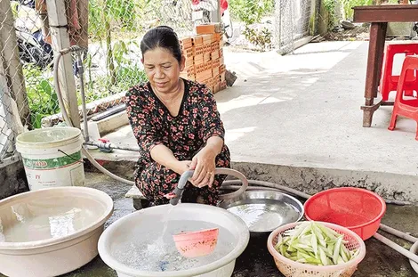Ðưa nước sạch về vùng sâu, vùng xa