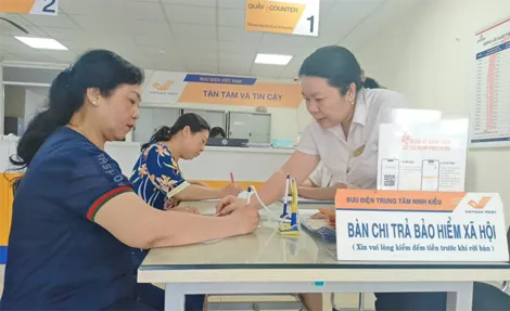 Chi trả lương hưu, trợ cấp Bảo hiểm xã hội của kỳ chi trả tháng 5-2024 bắt đầu từ ngày 4-5-2024