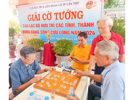 Giải Cờ tướng Câu lạc bộ Hưu trí các tỉnh, thành ĐBSCL năm 2024