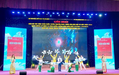 Thư viện TP Cần Thơ đoạt giải Nhất Liên hoan Cán bộ thư viện toàn quốc “Điện Biên - Vang mãi bản hùng ca”