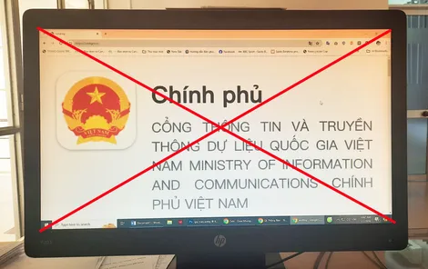 Cẩn trọng với trang web giả mạo Bộ TT&TT để lừa cài ứng dụng chứa mã độc
