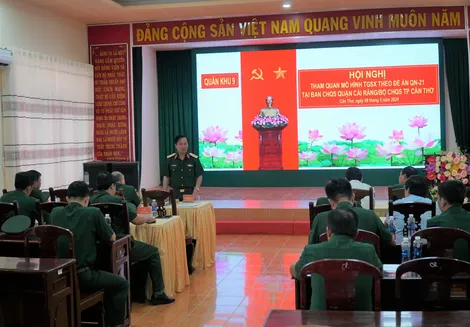 Kiểm tra công tác chuẩn bị hội nghị tham quan mô hình tăng gia sản xuất