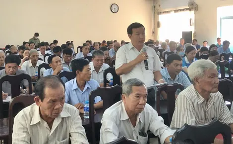 Cử tri xã Nhơn Ái kiến nghị nhiều vấn đề về kinh tế - xã hội
