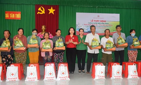 Phong Ðiền phát động “Tháng nhân đạo” năm 2024