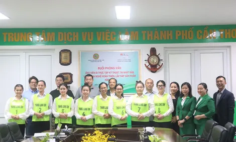 Doanh nghiệp Nhật Bản trực tiếp phỏng vấn tuyển ứng viên tại TP Cần Thơ