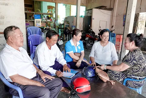 Chi bộ khu vực 2, phường Bình Thủy, làm theo gương Bác