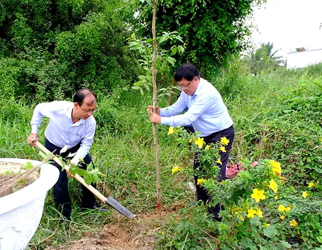 Tích cực hưởng ứng phong trào “Tết trồng cây đời đời nhớ ơn Bác Hồ”
