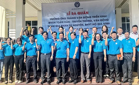 Ra quân tuyên truyền, vận động người dân tham gia bảo hiểm xã hội tự nguyện, bảo hiểm y tế