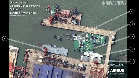 Chạy đua phát triển tàu sân bay UAV