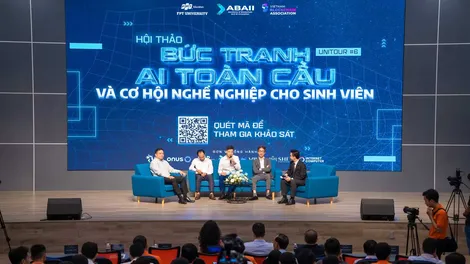 Hội thảo “Bức tranh AI toàn cầu và cơ hội nghề nghiệp cho sinh viên”