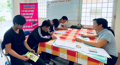 Đẩy mạnh hoạt động tư vấn tuyển sinh, giới thiệu việc làm