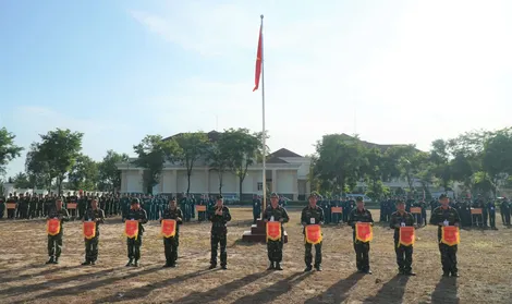 260 vận động viên tham gia Hội thao Thể dục, thể thao quốc phòng, Hội thao Bắn súng quân dụng và Dân quân tự vệ