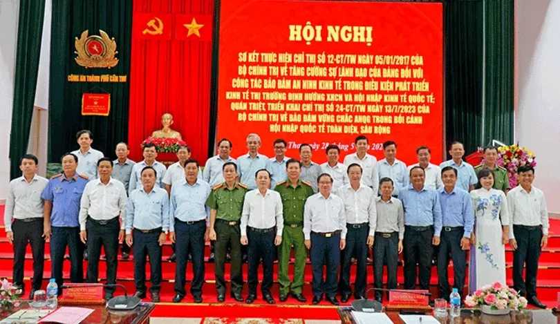 Huy động sức mạnh cả hệ thống chính trị và toàn dân trong bảo đảm an ninh trật tự, an ninh kinh tế