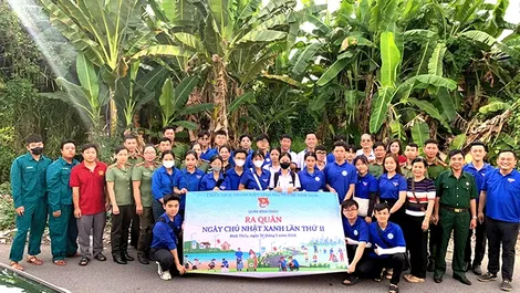 Bình Thủy ra quân “Ngày Chủ nhật xanh”