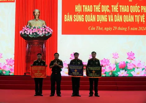 Bế mạc Hội thao thể dục, thể thao quốc phòng, Hội thao bắn súng quân dụng và Dân quân tự vệ năm 2024