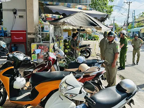 Ra quân lập lại trật tự đô thị, an toàn giao thông