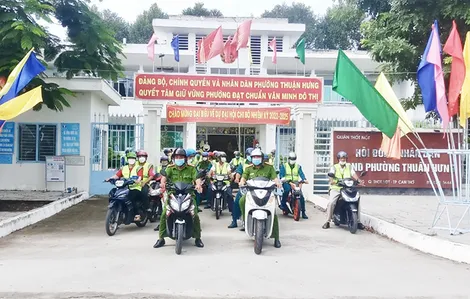 Phát huy hiệu quả tổ tuần tra nhân dân