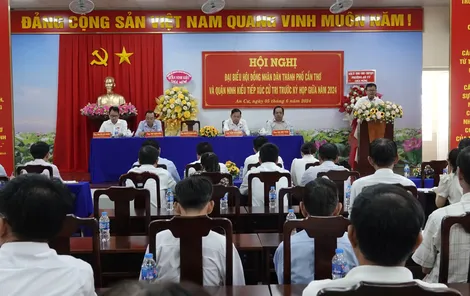 Cử tri kiến nghị nhiều vấn đề liên quan đến quy hoạch, đầu tư nâng cấp hạ tầng giao thông