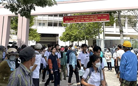 Kỳ thi tuyển sinh vào lớp 10 trên địa bàn thành phố diễn ra an toàn