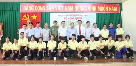 Đoàn thể thao học sinh TP Cần Thơ xuất quân tham gia Hội khỏe Phù Đổng toàn quốc lần thứ X năm 2024