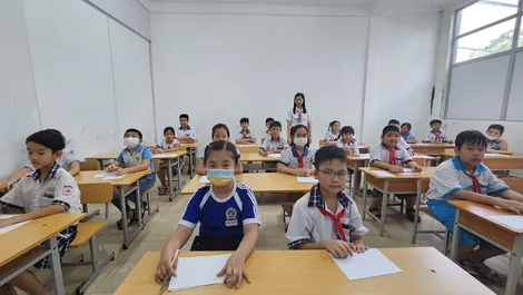 Gần 400 học sinh tiểu học tham dự Kỳ thi học bổng Toán năm 2024