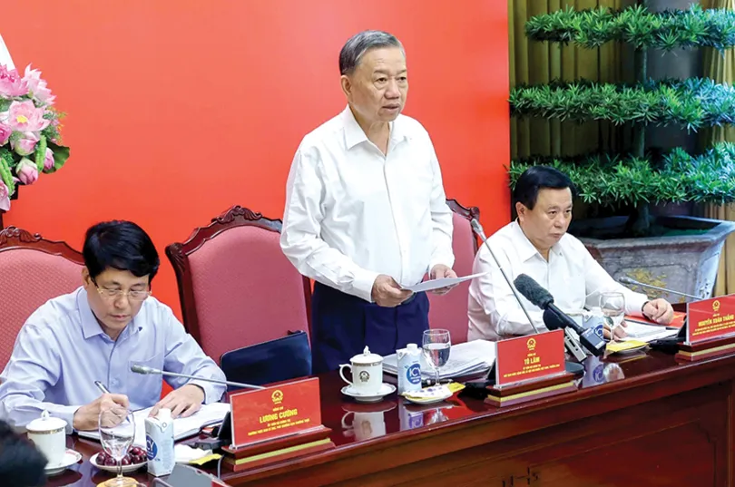 Chủ tịch nước Tô Lâm chủ trì phiên họp thứ ba Ban chỉ đạo Tổng kết 40 năm đổi mới