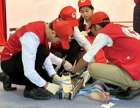 Hiệu quả từ mô hình sơ cấp cứu tai nạn giao thông