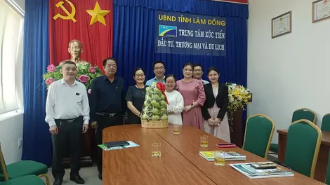 Đẩy mạnh hợp tác giữa Trung tâm Xúc tiến 
Đầu tư - Thương mại và Hội chợ Triển lãm 
Cần Thơ với Trung tâm Xúc tiến Đầu tư Thương mại và Du lịch tỉnh Lâm Đồng