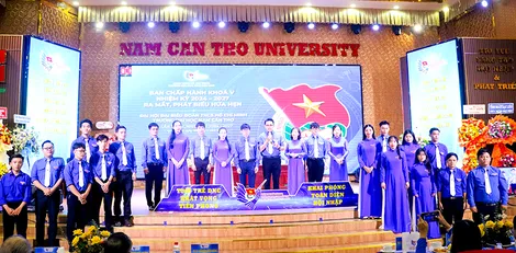 Đại hội đại biểu Đoàn Trường Đại học Nam Cần Thơ
