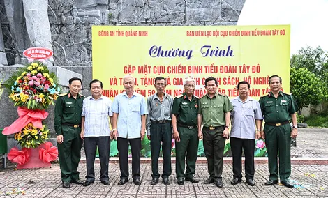 Sáng mãi truyền thống Tiểu đoàn Tây Đô anh hùng