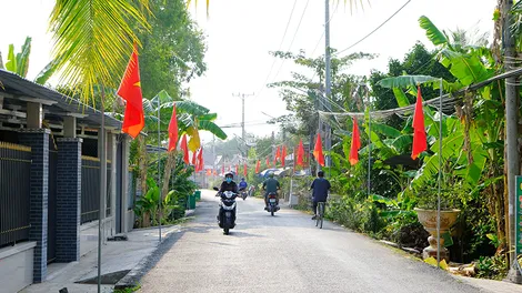 Nhơn Ái dồn sức xây dựng nông thôn mới kiểu mẫu