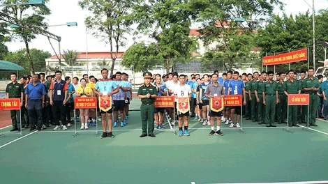 Ðăng cai vòng bảng Hội thao Thể dục, thể thao quốc phòng năm 2024 của Quân khu 9