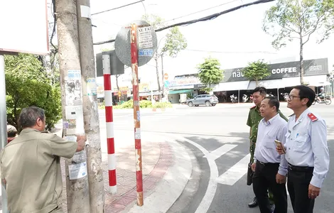 Cương quyết xử lý các đối tượng vi phạm quảng cáo, rao vặt cố tình trốn tránh, không hợp tác