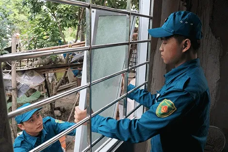 Xây dựng lực lượng Dân quân tự vệ đạt 1,18% dân số