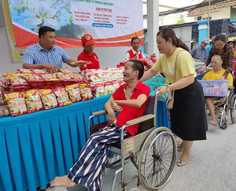Hơn 5,1 tỉ đồng thực hiện các hoạt động xã hội nhân đạo
