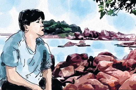 Bóng tà dương rực rỡ