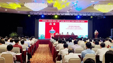 Hội nghị toàn quốc sơ kết công tác xây dựng Đảng về tư tưởng, chính trị, đạo đức và các lĩnh vực công tác tuyên giáo
