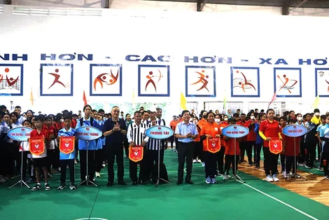Gần 200 vận động viên tham gia Giải Petanque Vô địch trẻ, thiếu niên quốc gia