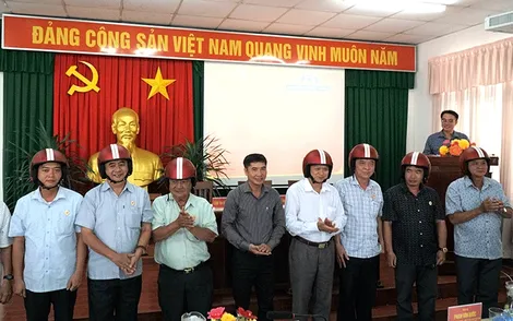 Cựu chiến binh thi đua bảo đảm trật tự, an toàn giao thông