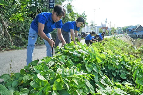 Mô hình “Tuyến đường xanh - sạch - đẹp”