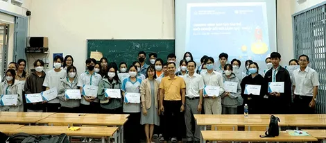 Xây nền tảng, rèn tâm thế khởi nghiệp đổi mới sáng tạo cho sinh viên