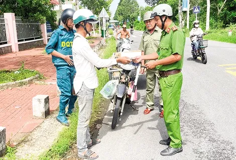 Tăng cường tuần tra kiểm soát, xử lý nghiêm các hành vi gây mất trật tự an toàn giao thông